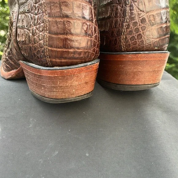 Tony Lama head cut caiman, 8.5D